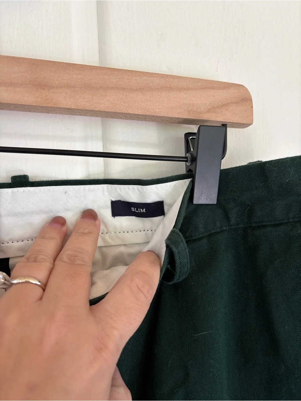 J. Crew Forest Green Flex Chino Pants